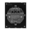 Розетка 16А с USB A+C быстрой зарядки 5В/3А SETE с рамкой (жемчуг) IP20 KR-79-0704-1