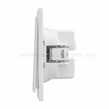 Выключатель Kranz SETE 3 кл 10А с рамкой (жемчуг) IP20 KR-79-0707-1