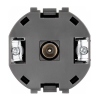Розетка TV SETE с рамкой (жемчуг) KR-79-0722-1