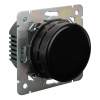 Терморегулятор Kranz Round Wi-Fi с рамкой (оникс) KR-78-0728-3