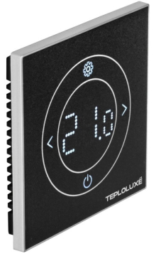 Терморегулятор Теплолюкс электронный Solus Zen Wi-Fi (черный/серебро) 100000379500