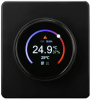 Терморегулятор Kranz Round Wi-Fi с рамкой (оникс) KR-78-0728-3