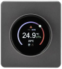 Терморегулятор Kranz Round Wi-Fi с рамкой (титан) KR-78-0728-2