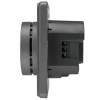 Терморегулятор Kranz Round Wi-Fi с рамкой (титан) KR-78-0728-2