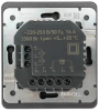 Терморегулятор Kranz Round Wi-Fi с рамкой (титан) KR-78-0728-2