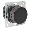 Терморегулятор Kranz Round Wi-Fi с рамкой (титан) KR-78-0728-2