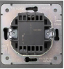 Кнопка Kranz Strong1 кл с рамкой (графит) KR-78-0712-6