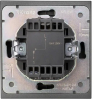 Выключатель Kranz Strong 1 кл с рамкой (графит) KR-78-0705-6