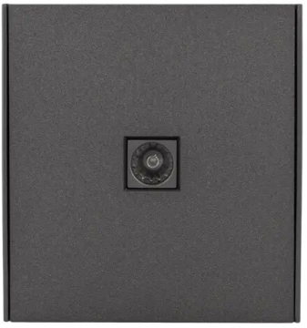 Розетка TV Kranz Strong с рамкой (графит) KR-78-0723-6