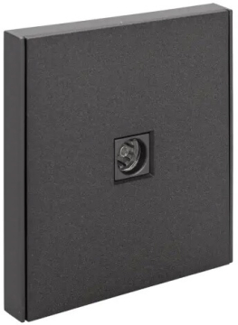 Розетка TV Kranz Strong с рамкой (графит) KR-78-0723-6