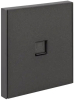 Розетка компьютерная Kranz Strong RJ45 кат6 с рамкой (графит) KR-78-0724-6