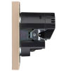Розетка 16А с USB A+C быстрой зарядки 5В/3А Kranz Strong с рамкой (шелк) KR-78-0704-8