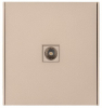 Розетка TV Kranz Strong с рамкой (шелк) KR-78-0723-8