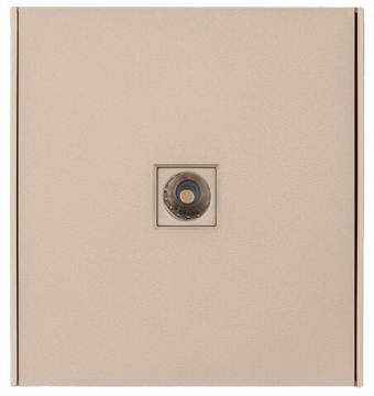 Розетка TV Kranz Strong с рамкой (шелк) KR-78-0723-8