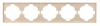 Рамка пятиместная Kranz Strong (шелк) KR-78-0755-8