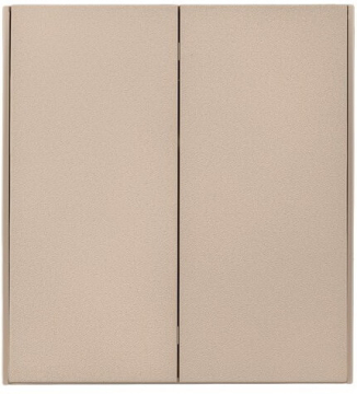 Выключатель Kranz Strong 2 кл с рамкой (шелк) KR-78-0706-8