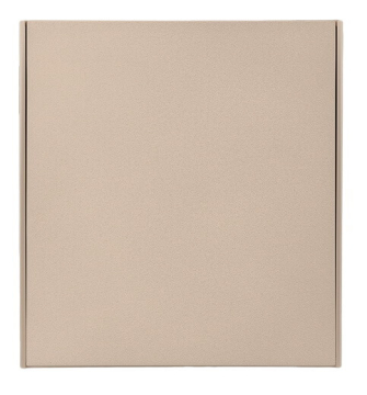 Кнопка Kranz Strong1 кл с рамкой (шелк) KR-78-0712-8