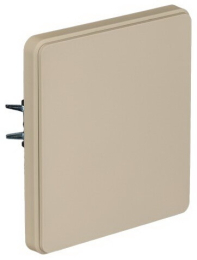 Заглушка с супортом Kranz Round с рамкой (шелк) KR-78-0735-7