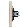 Розетка HDMI KRANZ Round с рамкой (шелк) KR-78-0730-7