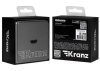 Розетка HDMI KRANZ Round с рамкой (титан) KR-78-0730-2