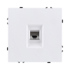 Розетка телефонная RJ11, белый матовый Kollinger Eclipse EC-019WH EC-019WH