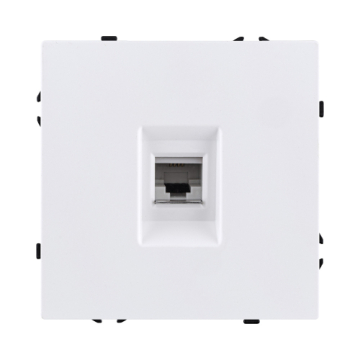 Розетка телефонная RJ11, белый матовый Kollinger Eclipse EC-019WH EC-019WH