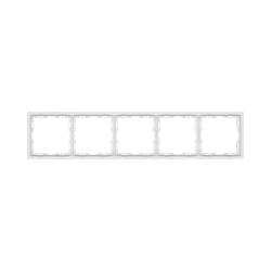 Рамка 5-постовая, белый матовый Kollinger Eclipse EC5WH EC5WH