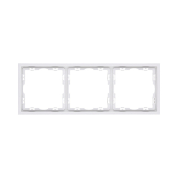 Рамка 3-постовая, белый матовый Kollinger Eclipse EC3WH EC3WH