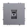 Розетка Ethernet RJ45 Cat.6, серый Kollinger Eclipse EC-017GY EC-017GY