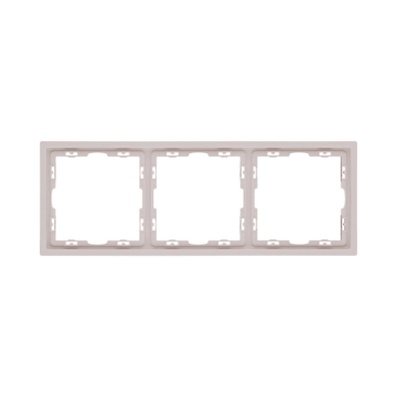 Рамка 3-постовая, кашемир матовый Kollinger Eclipse EC3CM EC3CM