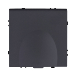 Розетка штепсельная SCHUKO 16A/250 В с крышкой, черный матовый Kollinger Eclipse EC-015BK EC-015BK