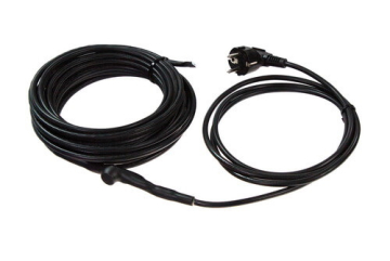 Нагревательные кабели Zamel с термостатом для труб, 18 Вт/м, 14,5 м GPRU-14,5/18
