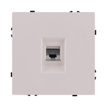 Розетка Ethernet RJ45 Cat.6, кашемир матовый Kollinger Eclipse EC-017CM EC-017CM