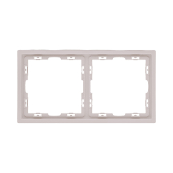 Рамка 2-постовая, кашемир матовый Kollinger Eclipse EC2CM EC2CM