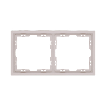 Рамка 2-постовая, кашемир матовый Kollinger Eclipse EC2CM EC2CM